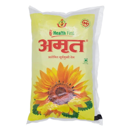 Amrit Refined Sunflower Oil (1ltr)