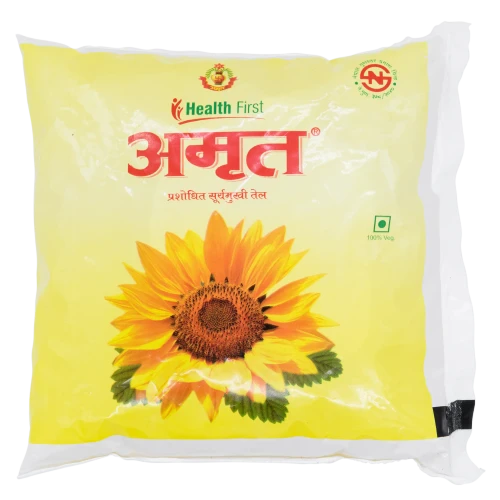 Amrit Refined Sunflower Oil (500ml)