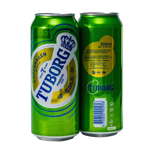 Tuborg Can 500ML Volume: 500ML